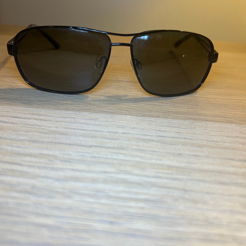 Stylish Black Sunglasses with Dark-Tinted Lenses